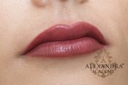 Alexandra Academy sminktetoválás képzés 3D ajaktetoválás 19